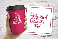 Winter Lettering Overlays Product Image 7