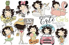 Collection of 4 Sets Girls Summer Product Image 10