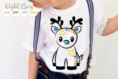 Reindeer SVG / DXF / EPS / PNG files Product Image 2