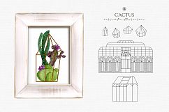 Cactus Watercolor Illustrations Product Image 4