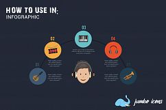 Flat Icons Music Set Product Image 3
