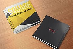 SQUARE MAGAZINE BROCHURE CATALOG MOCKUPS Product Image 2
