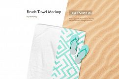 Beach Towel Mockup Product Image 1