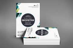 Electro Geomatrik Flyer Product Image 4