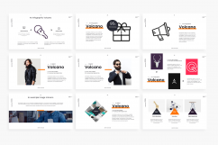 Volcano PowerPoint Template Product Image 4