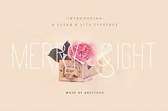 Merry Light Typeface Product Image 1