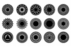 100 Geometric Vector Shapes CSH Product Image 10
