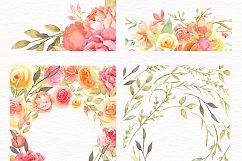 English Garden Watercolor and Glitter Bundle Product Image 7