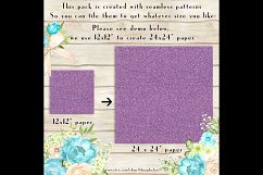 36 Glitter and Solid Color Princess Pink and Purple Color Product Image 3