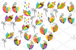 Rainbow Baby Clipart And Seamless Digital Papers Bundle Product Image 8