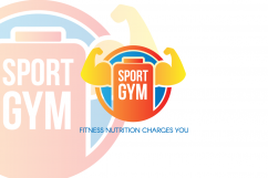 Sports GYM Nutrition Logo Product Image 1