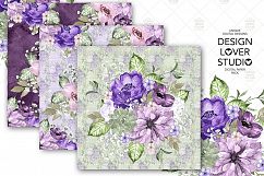 Ultra Violet digital paper pack Product Image 3