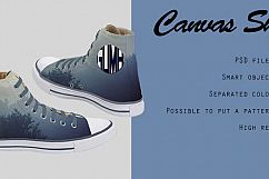Canvas shoes Mockup Product Image 3