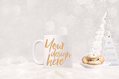 Christmas mug mock-up bundle - 8 jpeg mockups Product Image 3