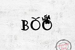 Boo Svg, Halloween Svg, Spooky Svg, Monogram Svg Product Image 1