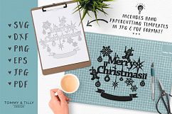 Merry Christmas - SVG EPS DXF PNG PDF JPG Cut File Product Image 6