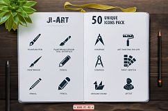 Glyph Art Icons Set Product Image 2