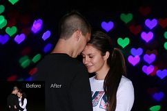 28 Heart Bokeh Photo Overlays Product Image 4
