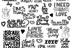 Valentine&#039;s Day | Lettering &amp; Cupid Product Image 6