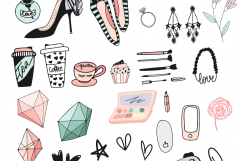 Fashion/Lifestyle illustration pack Product Image 5