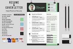 12 Clean Rsume Invoice and Letterhead Bundle Product Image 10