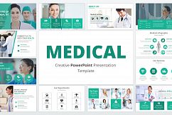 Medical and Healthcare Presentation PowerPoint Template Product Image 1