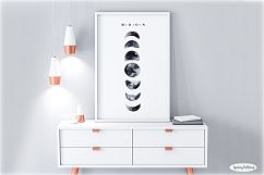 Zodiac Constellations &amp; Moon clipart Product Image 5