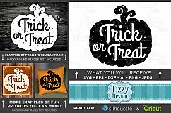 Halloween Svg files - Trick Or Treat Svg File - 4020 Product Image 1