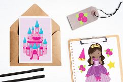 Fairytale Princess graphics and illustrations Product Image 4