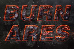 Magma Text Effect Photoshop Action Product Image 5