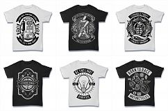 100  Vector Tshirt Designs ( B/W Concept ) Product Image 8