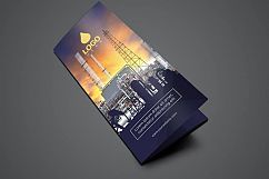 Trifold Oil And Gas Flyer Template Product Image 2