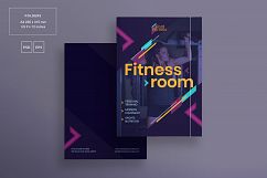 Fitness Workout Gym Training Design Templates Bundle Product Image 6