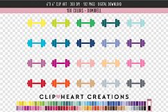 Dumbbell Clip Art - 100 Clip Art Graphics Product Image 1