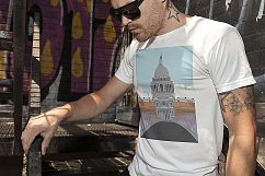 Architecture Poster T-shirt Set Product Image 6
