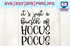 halloween, it&#039;s just a bunch of hocus pocus, svg Product Image 1