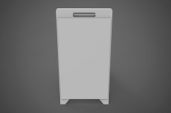 Portable A Poster Stand 3D Render Product Image 5