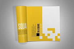 Square Brochure Mockup Product Image 4