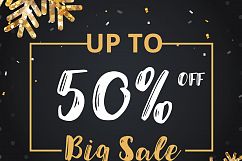 Christmas and New Year 2018 Discount Sale banners Product Image 3