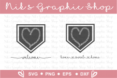 Baseball Svg, Home Sign Svg, Home Plate Svg Product Image 1