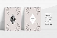 FLORAL Resume/CV + Cover Letter + Title Product Image 2
