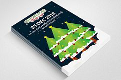 Happy Christmas Flyer Template Product Image 2