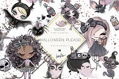 Halloween Characters Clipart Product Image 1