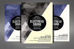 Geomatric Flyer Product Image 1