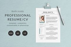 Resume Template &amp; Branding Bundle Product Image 4