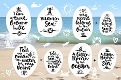 Vector SEA and OCEAN brushpen set Product Image 2