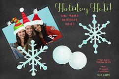 Christmas Holiday Hats Clipart Product Image 5