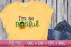 I&#039;m So Boo-tiful - SVG DXF EPS PNG Product Image 2