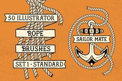 Sailor Mate&#039;s Rope Brush Collection Product Image 2