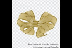 100 Chiffon Bow Clip Arts, Fashion Clip arts, Princess Bow Product Image 2